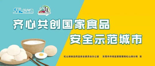 創食安城，食安守護——松山湖食品安全體驗活動邀您共筑健康生活